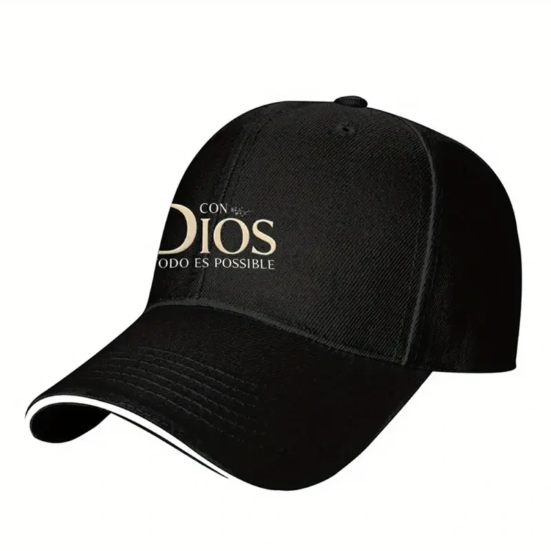 Gorra Deportiva Casual Negra